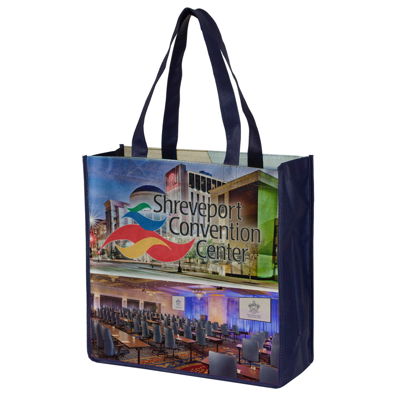 Custom Sublimation Drawstring Bags | STOT12 - DiscountMugs