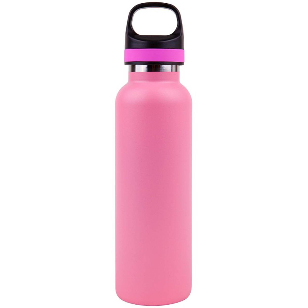 Twist Top Insulated Water Bottle, 17 oz, Stainless Steel