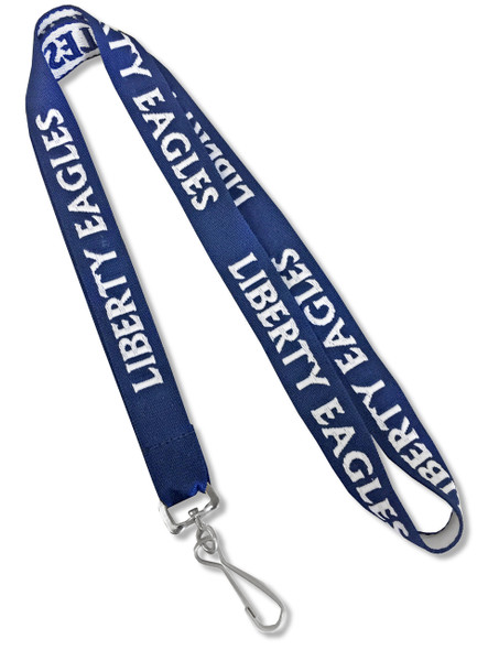 Woven-In Custom Lanyard - Text Only (Embroidered)