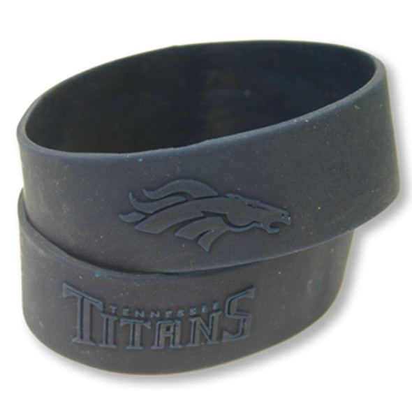 1" Embossed Custom Silicone Wristbands