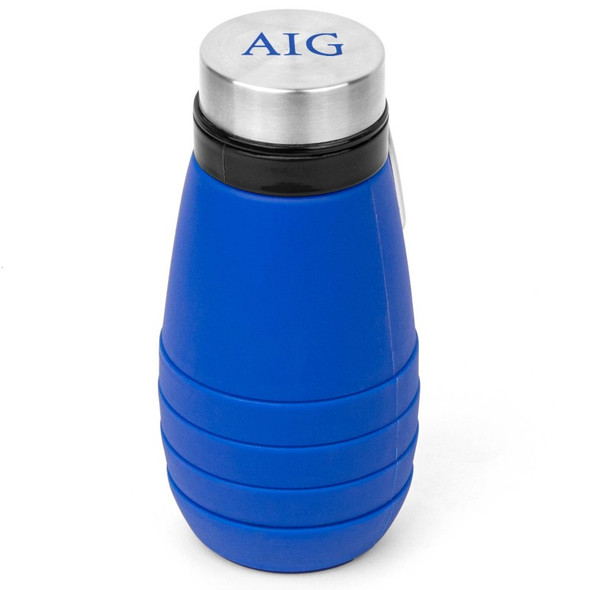 The Whirlwind 20 oz. Collapsible Silicone Water Bottle