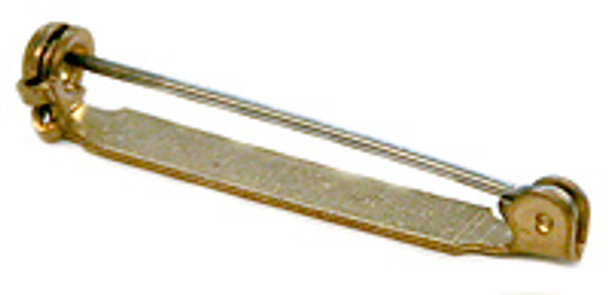 Brass Bar Pin, 1.5"