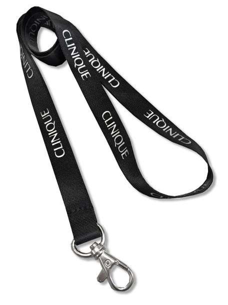 Nylon Screen-Printed Lanyard - 1/2" wide