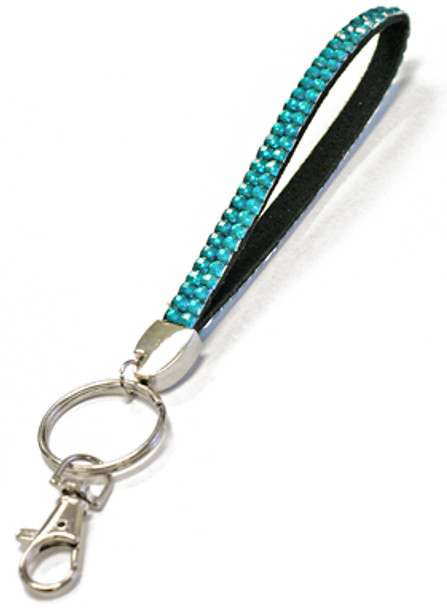 Rhinestone Wristlet - TEAL