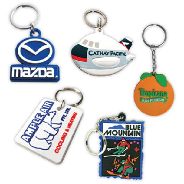 Custom Soft PVC Keychain - 2.25"