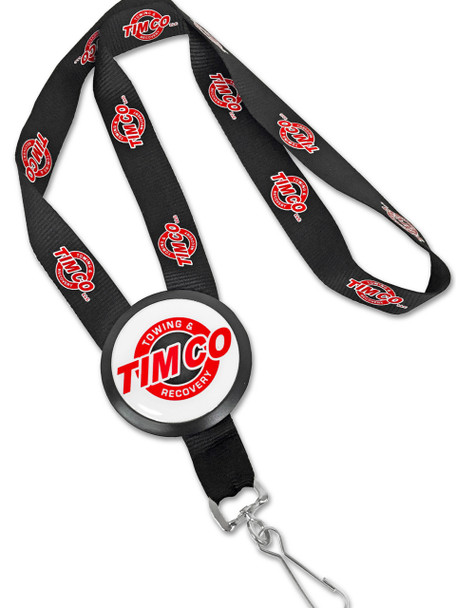 Printed Badge Lanyard Button With Printed Lanyard