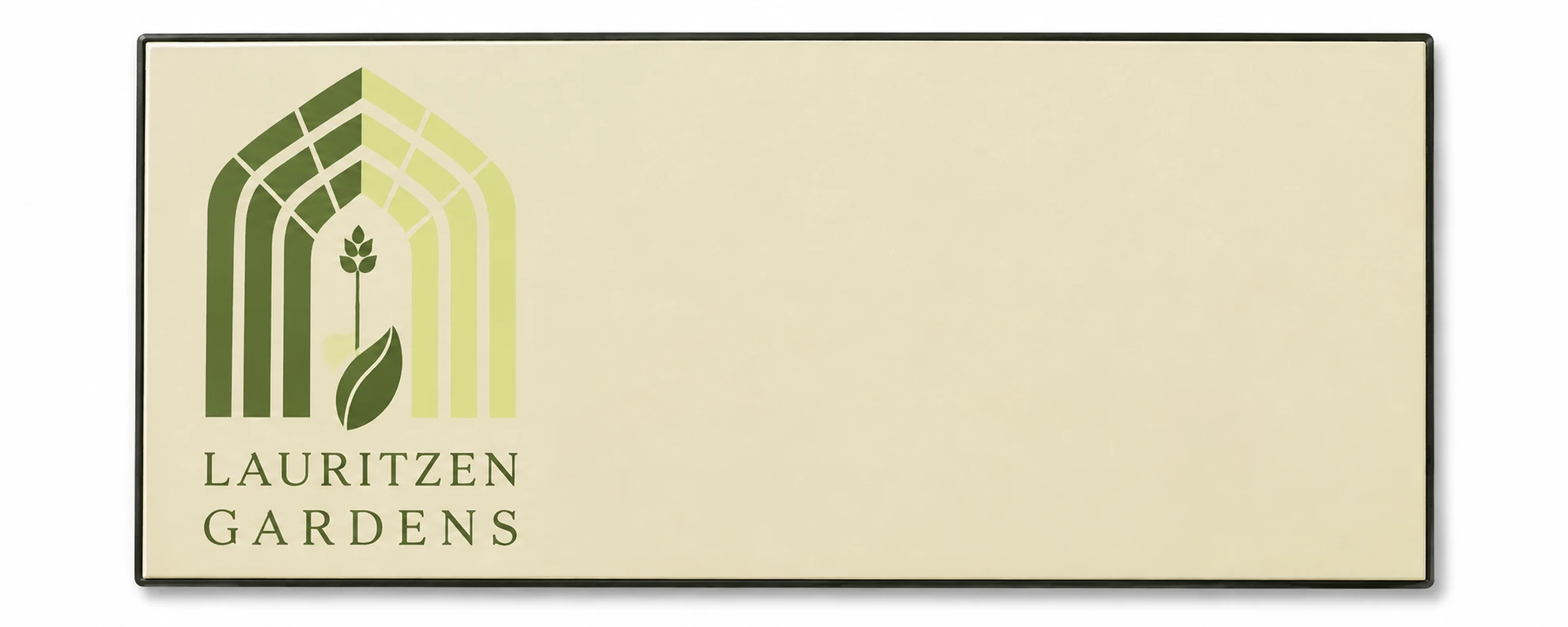 Silk-Screened Plastic name tag
