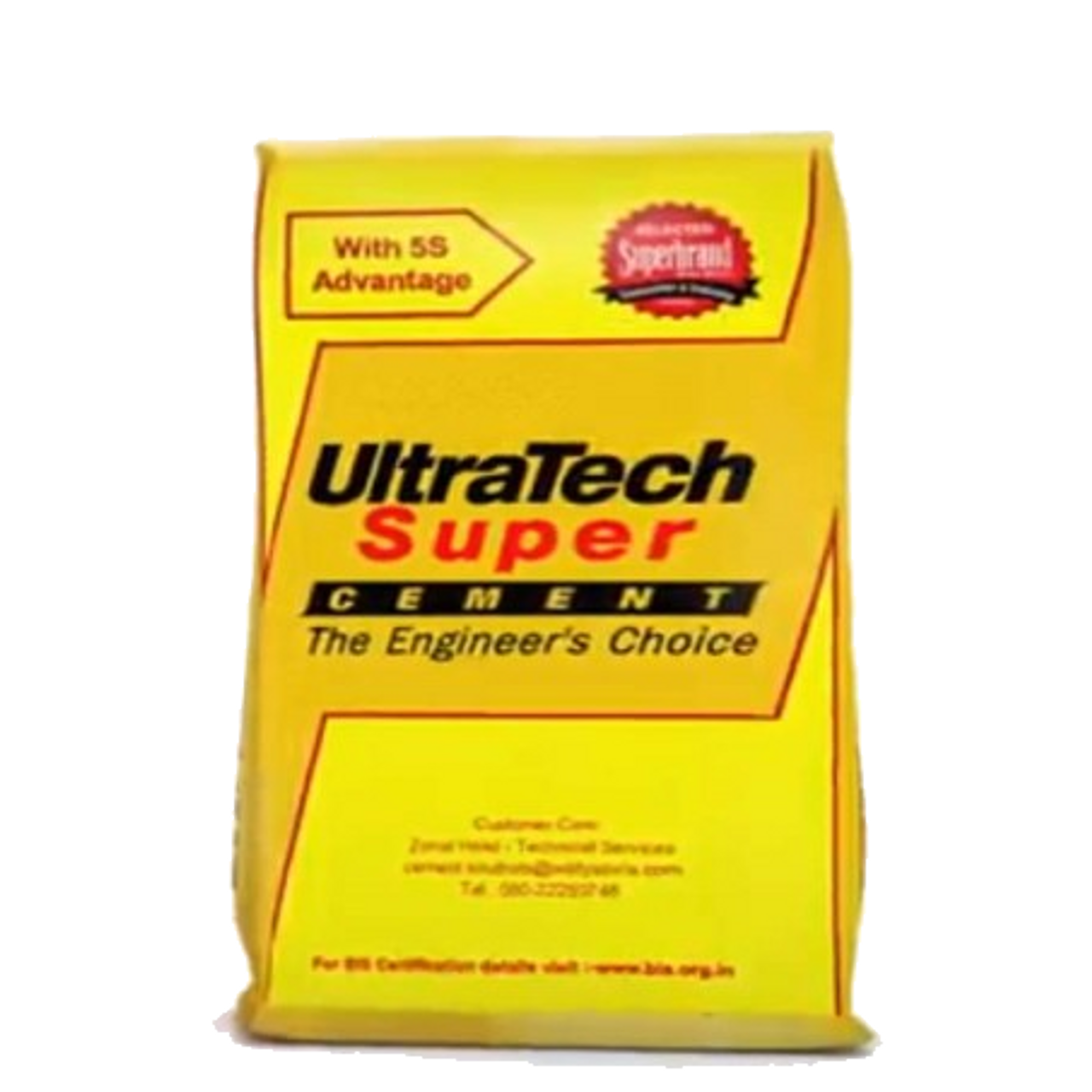 Ultratech Cement Bag at best price in Mumbai by B Raja Enterprises | ID:  4832295955