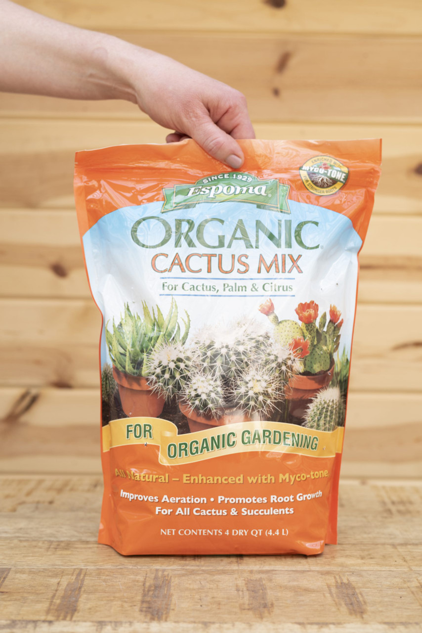 Espoma CA4 4-Quart Organic Cactus Mix 