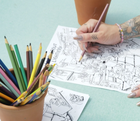 Greenhouse Activity & Coloring Pages
