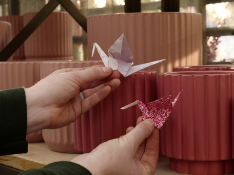 Time for Intention - Paper Crane Making