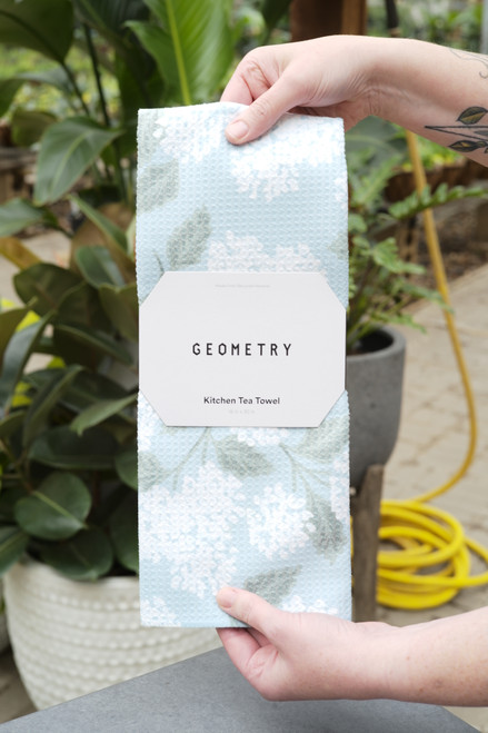 Geometry Garden of Edith Tea Towel