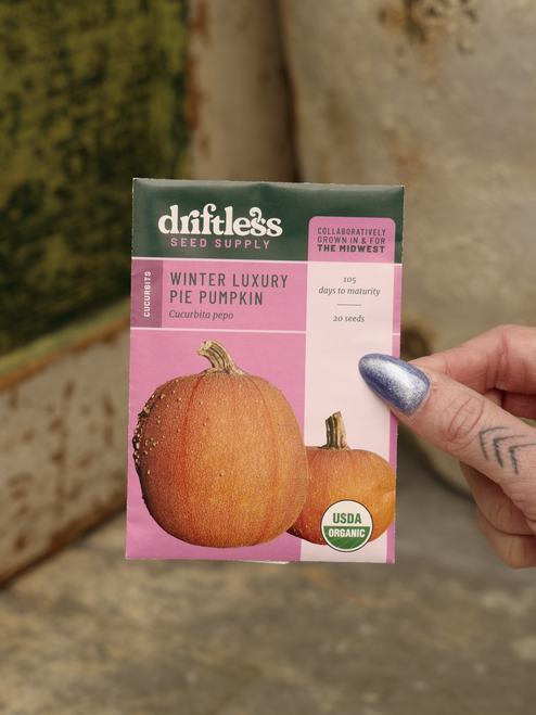 Driftless Seed Winter Luxury Pumpkin