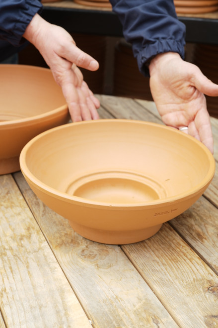 10" x 4.25" Italian Low Bowl