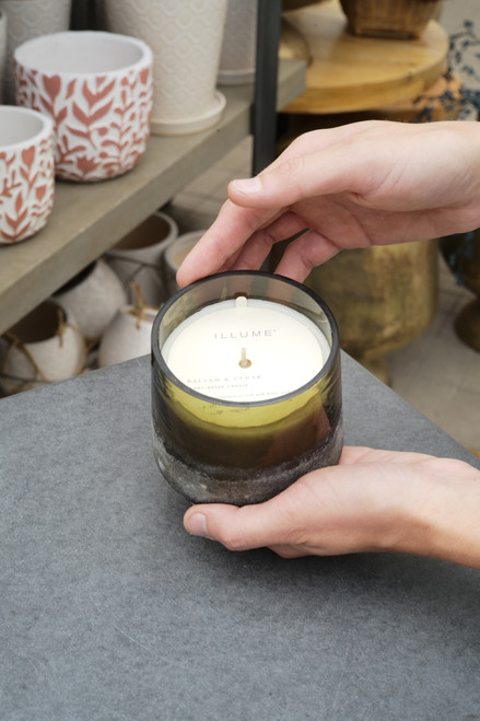 Balsam & Cedar - Small Glass Candle