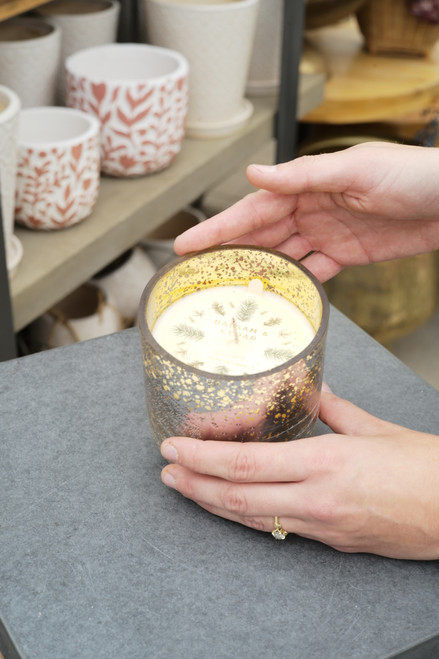 Winter White - Small Glass Candle