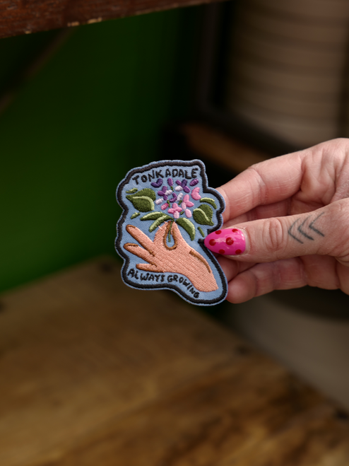 Tonkadale Iron-on Patch Always Growing