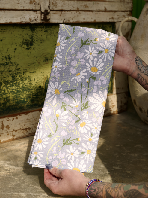 Geometry April Tea Towel