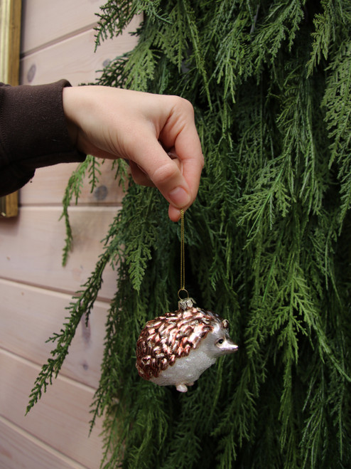 3.25" Hedgehog Ornament