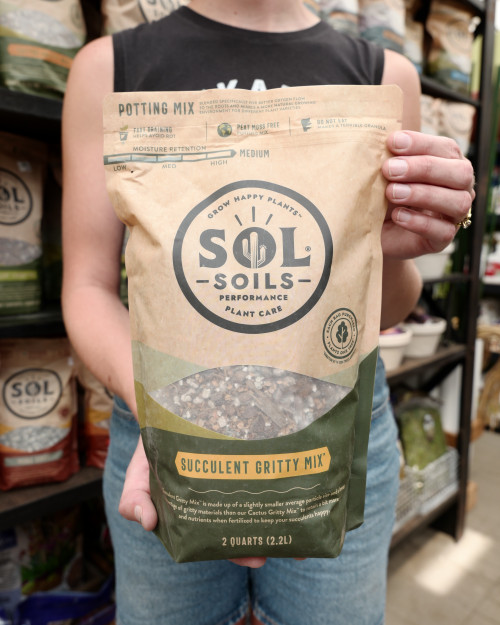 2 Quart Sol Soils Succulent Gritty Mix