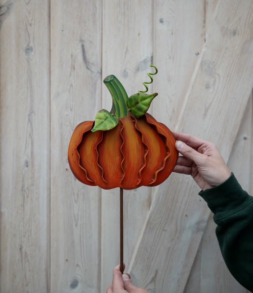 Assorted Pumpkin Plant Stake Assorted Pumpkin Plant Stake