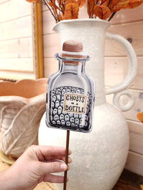 Assorted Potion Bottle Plant Stakes