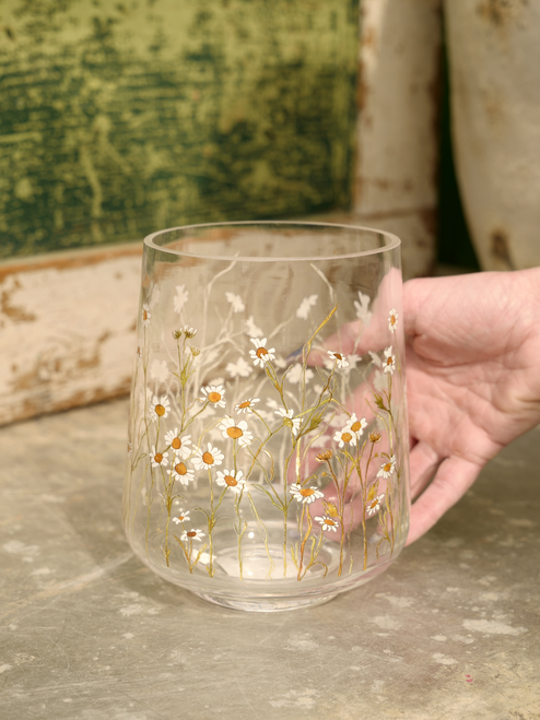 6.5" Wild Daisy Jar