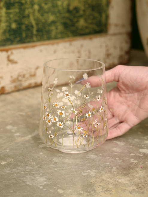 5" Wild Daisy Jar