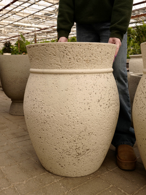 21.65" Apollo Pot in White