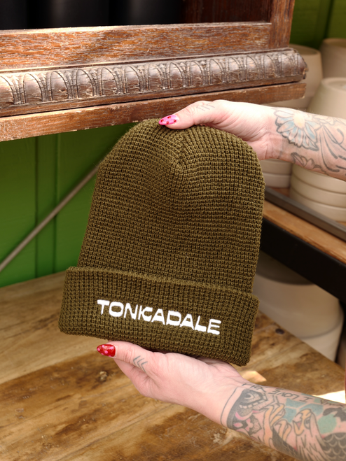 Tonkadale Olive Green Beanie 2025