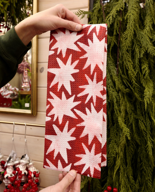 Geometry Estrellas Tea Towel