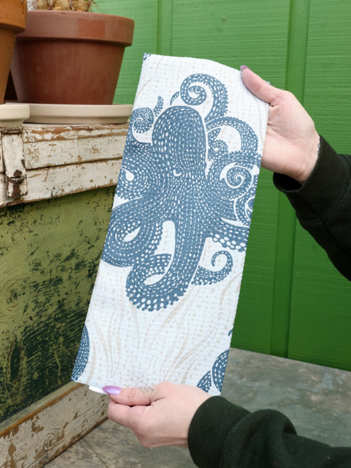 Geometry Mighty Octopus Tea Towel