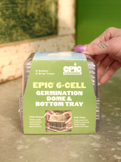 Epic 6 Cell Seed Starting Dome Set of 6