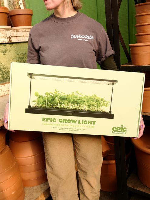 Epic Large Seed Starting Grow Light with Tray