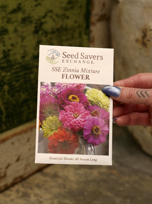 Seed Savers Exchange Zinnia Mix