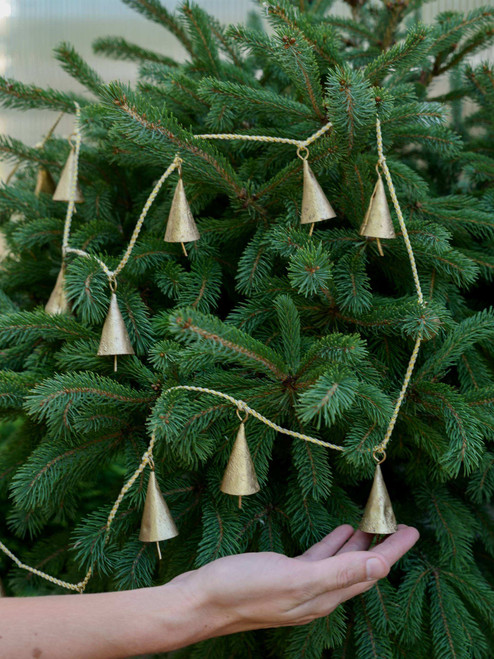 6' Metal Bell Garland