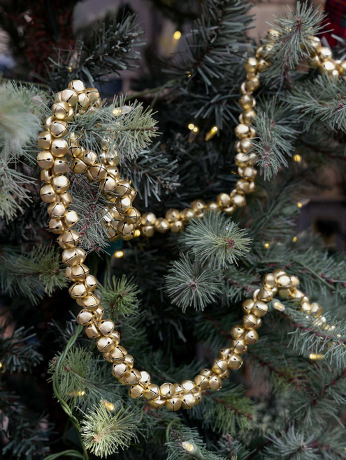 4' Jingle Garland in Gold