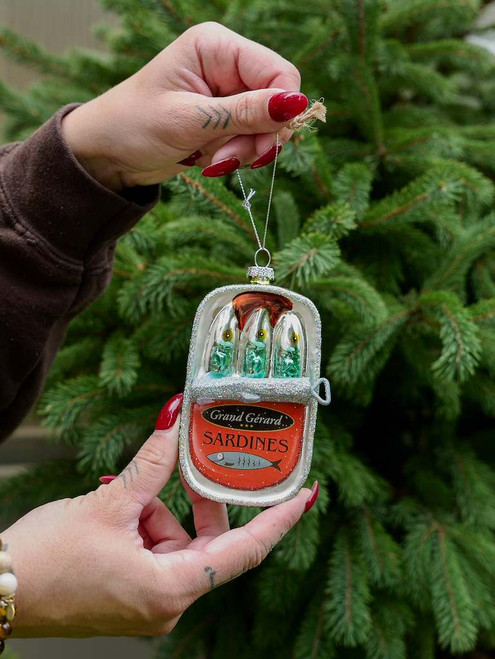 5" Sardine Can Ornament
