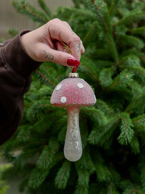 4" Mushroom Ornament