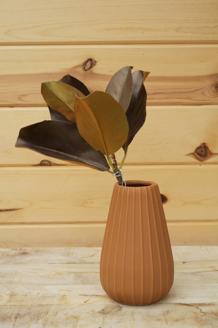 14" Magnolia Leaf Pick (Faux)