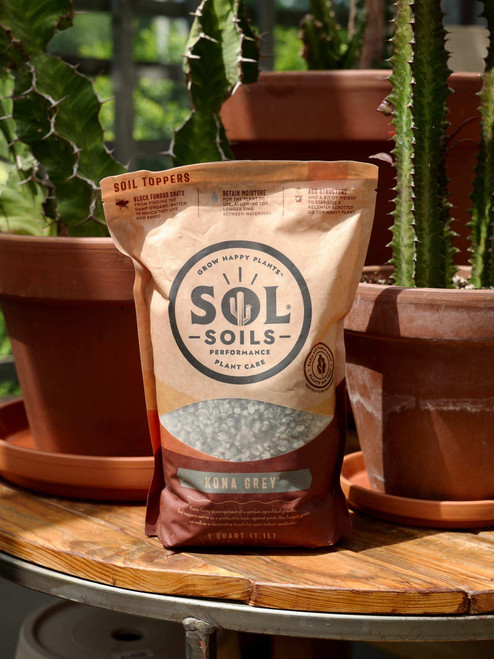 1 qt Sol Soils Topper Kona Grey