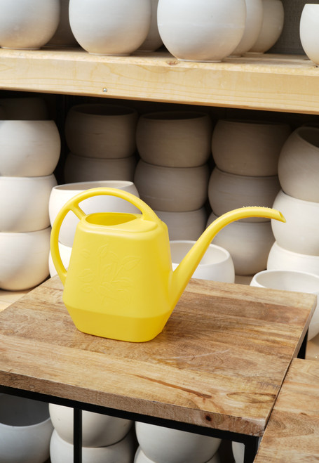 56 oz Watering Can in Yellow