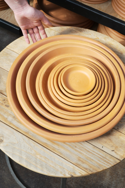 4.25" Italian Saucer in Terra Cotta