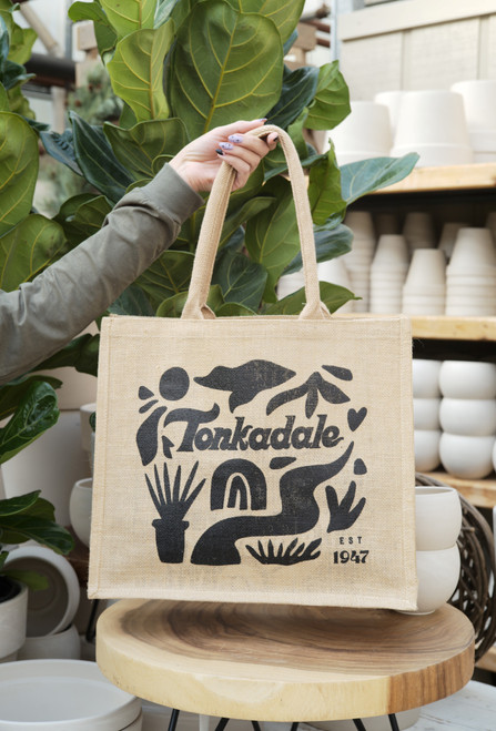 Large Tonkadale Jute Tote 2022