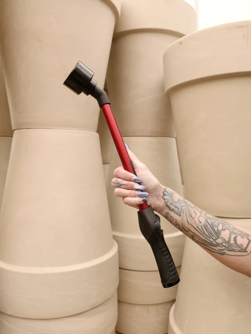 16" One Touch Shower Watering Wand in Red