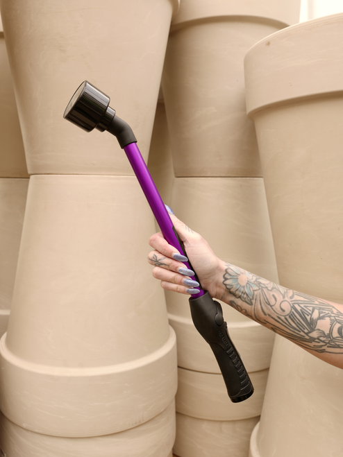 16" One Touch Shower Watering Wand in Purple