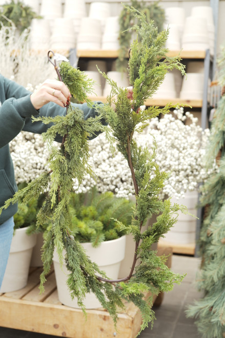 6' Cypress Garland (Faux)