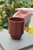 5.5" Bergs Hoff Glazed Pot in Burgundy