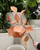 41" Hydrangea Leaf Spray in Spice (Faux)