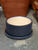 7" Dish Garden w/Saucer in Blue